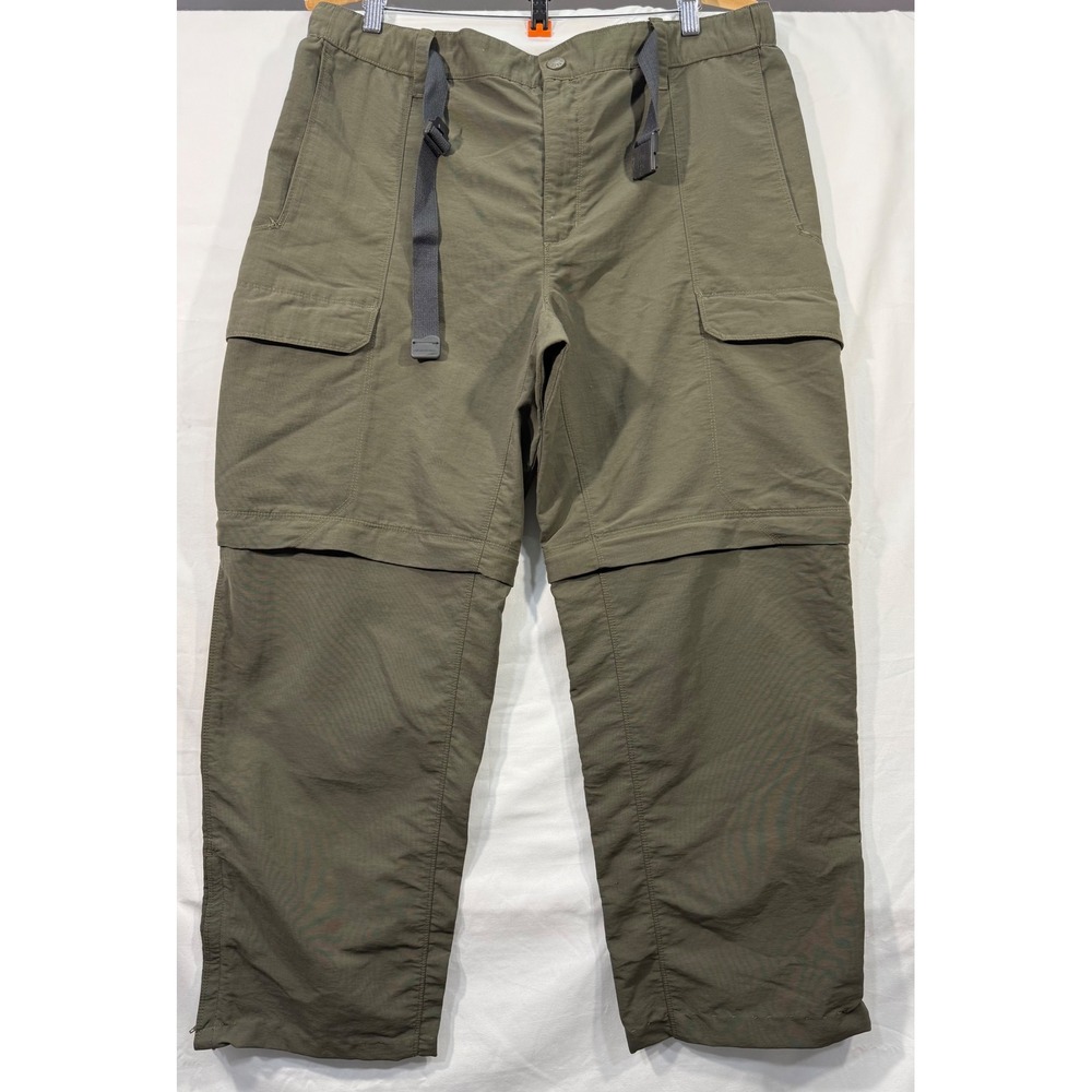 The North Face Mens Paramount Convertible Hiking Pants Olive Green XL AJFB